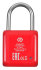 Умный замок Digma SmartLock P1 навесной разбл.отпеч.паль. 100mAh красный (SRP1)