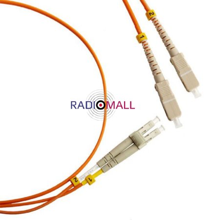 FC-D2-50-LC/PR-SC/PR-H-2M-LSZH-OR (FC-50-LC-SC-PC-2M)